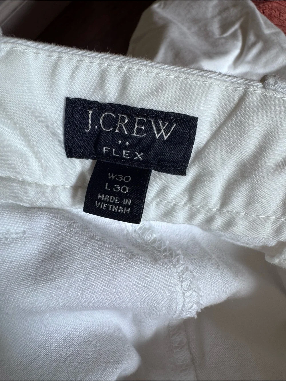 J. Crew white Chino Pants